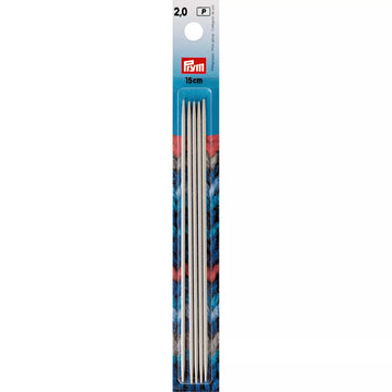Prym Aluminium Double Pointed Knitting Needles