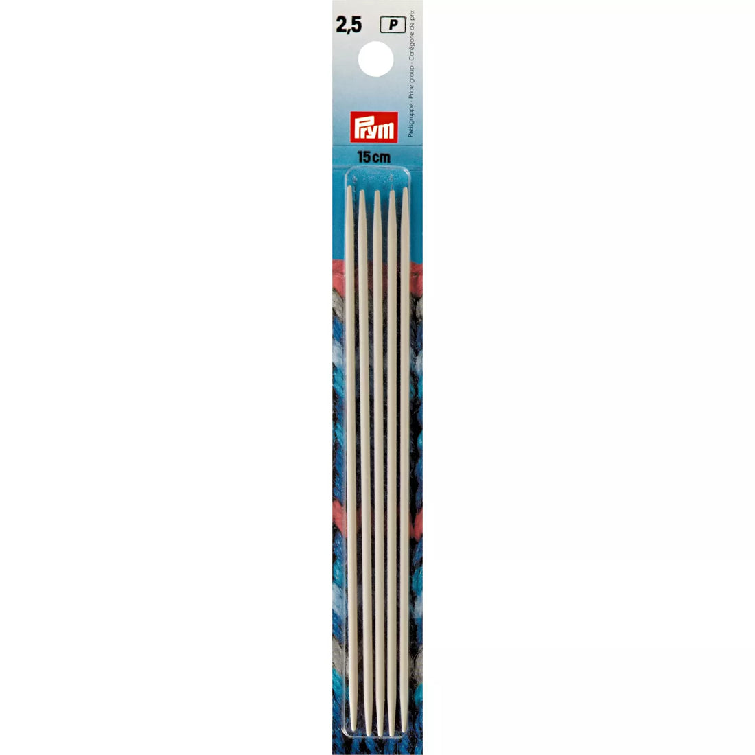 Prym Aluminium Double Pointed Knitting Needles