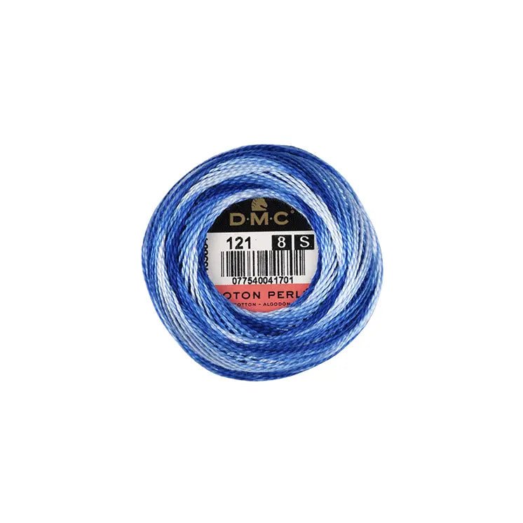 DMC Coton Perlé 8 Embroidery Thread (The Multicoloured Shades) (121)