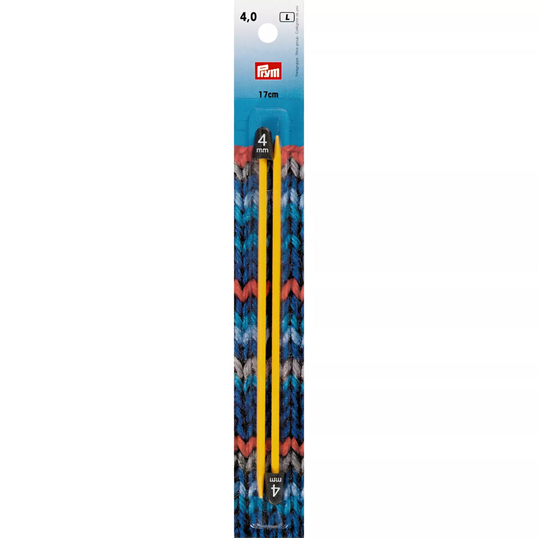 Prym Children's Plastic Knitting Needles - 3.00 mm – Red