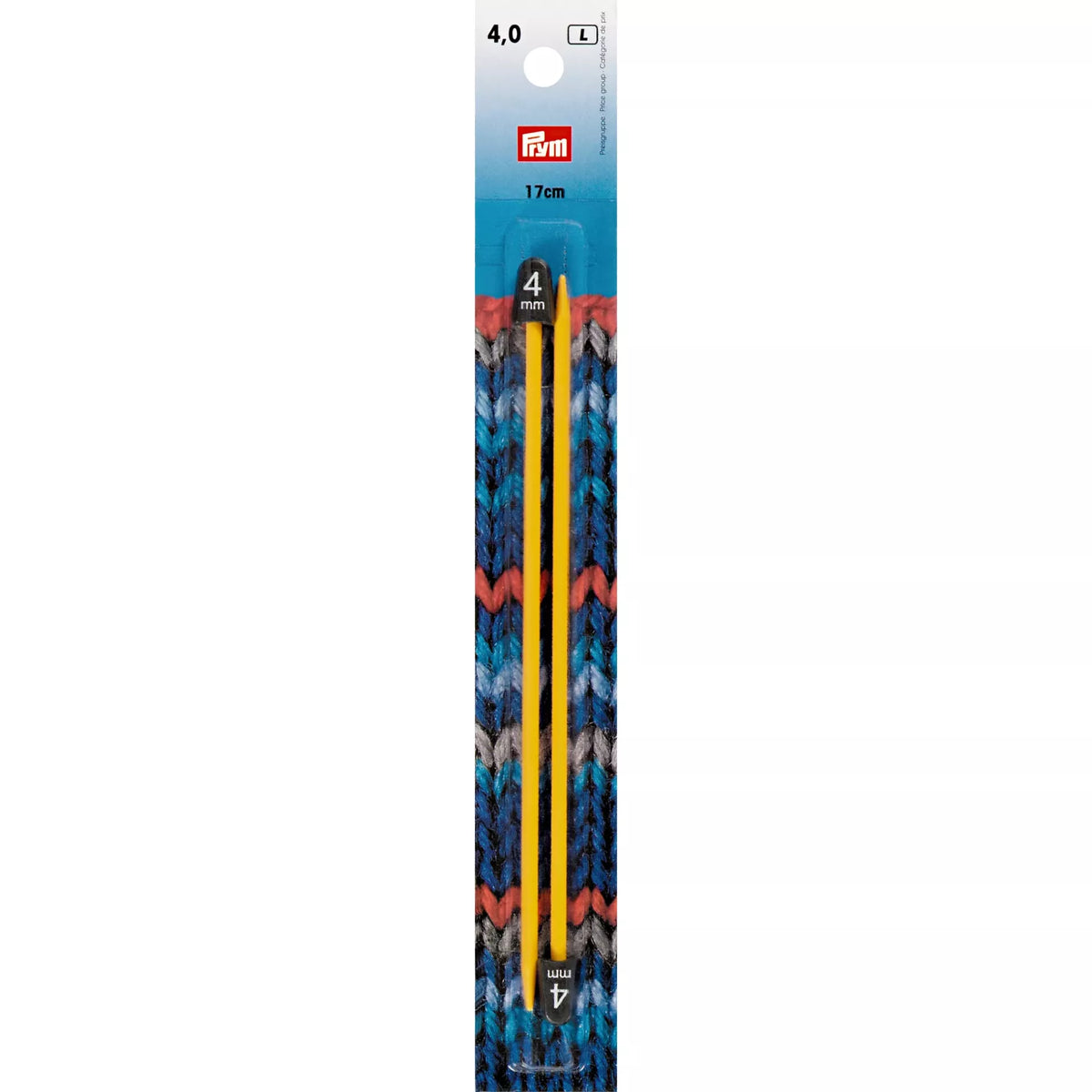 Prym Children's Plastic Knitting Needles - 4.00 mm – Yellow
