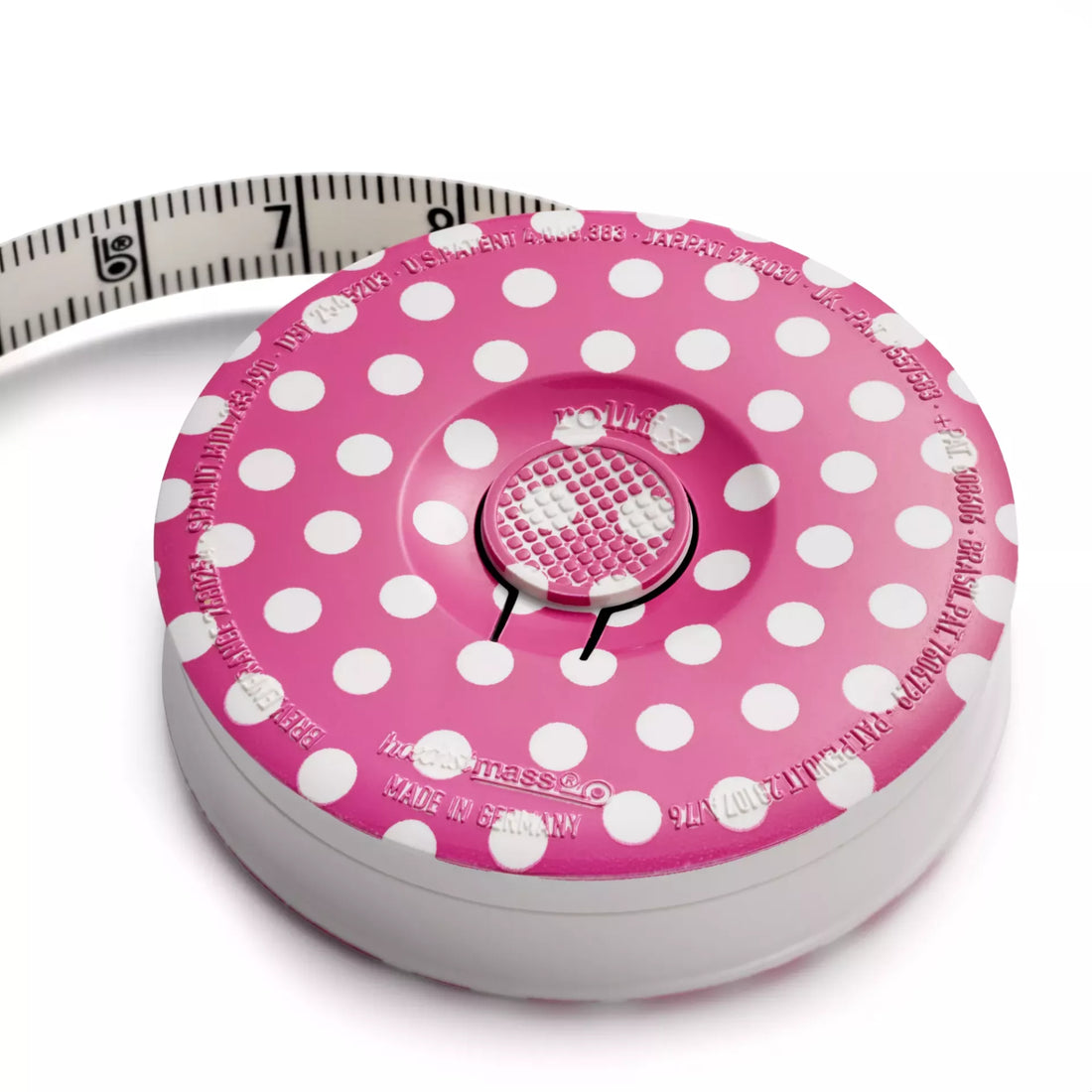 Prym Spring Tape Measure - Pink