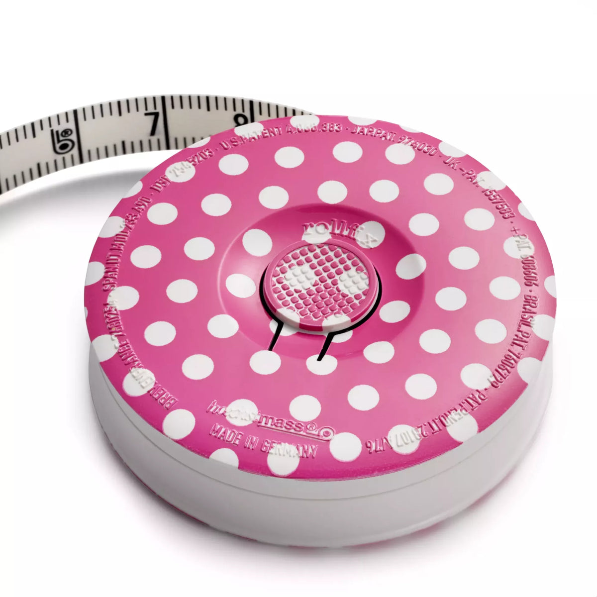 Prym Spring Tape Measure - Pink