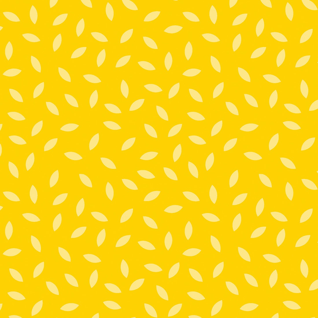 Little Leaf in Yellow quilting fabric by Benartex