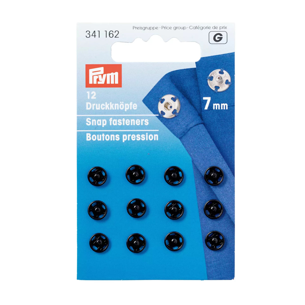 Prym Snap Fasteners - 7 mm