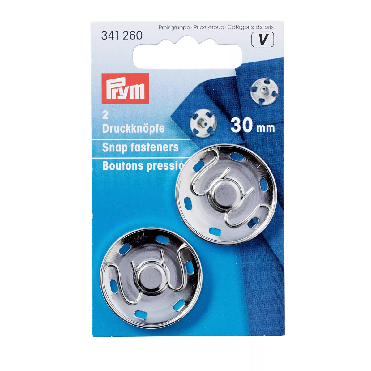 Prym Snap Fasteners - 30 mm