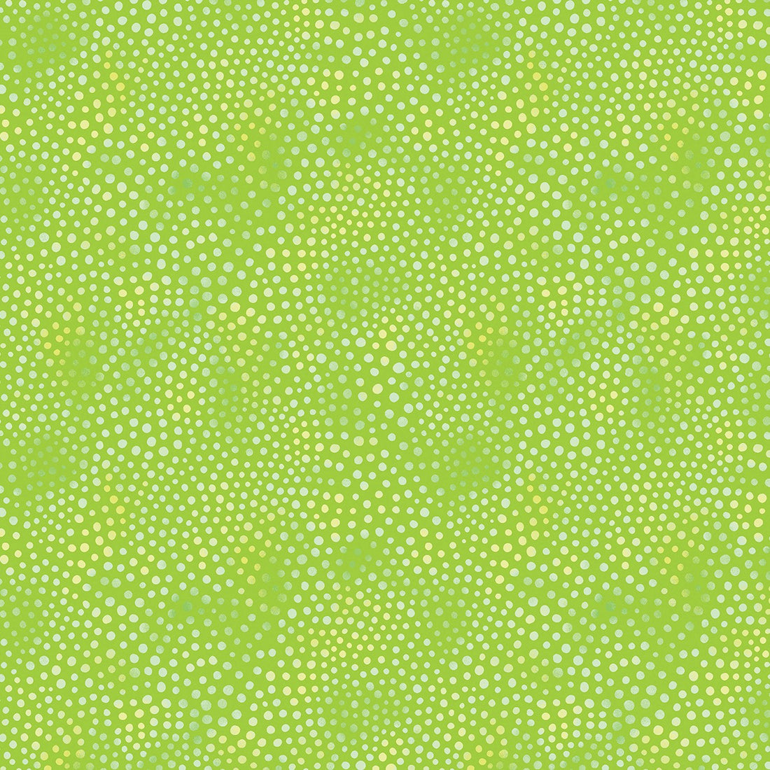Dots in Lime quilting fabric by Benartex