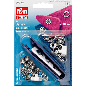 Prym Non-Sew Press Fasteners (Jersey) - Pronged Ring