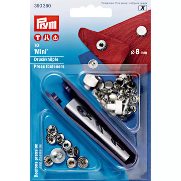 Prym Non-Sew Press Fasteners Mini - 8 mm