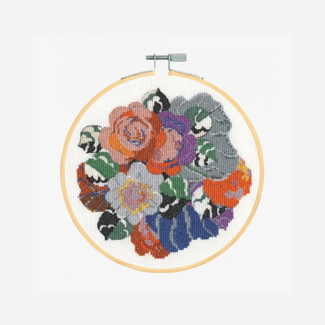 DMC Cross Stitch Kit - Victoria and Albert Museum (Deco Composition from Variations)