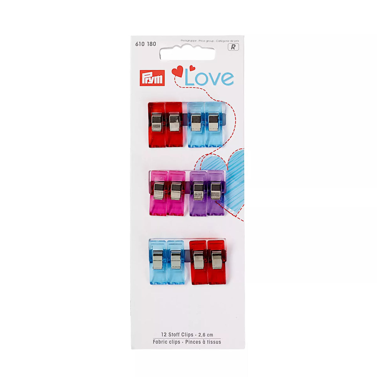 Prym Fabric Clips - 2,6 cm
