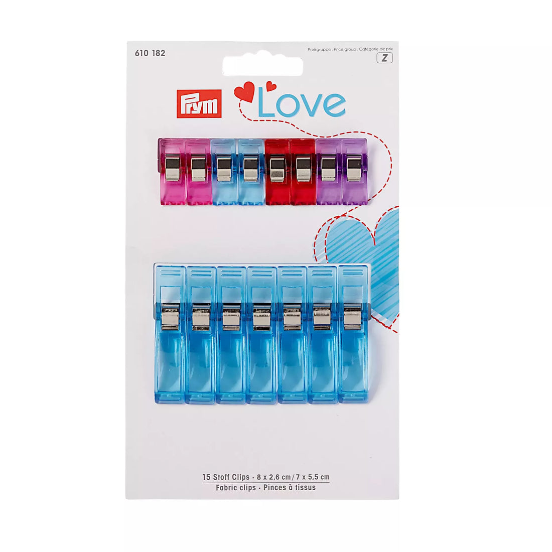 Prym Fabric Clips - 2,6 cm
