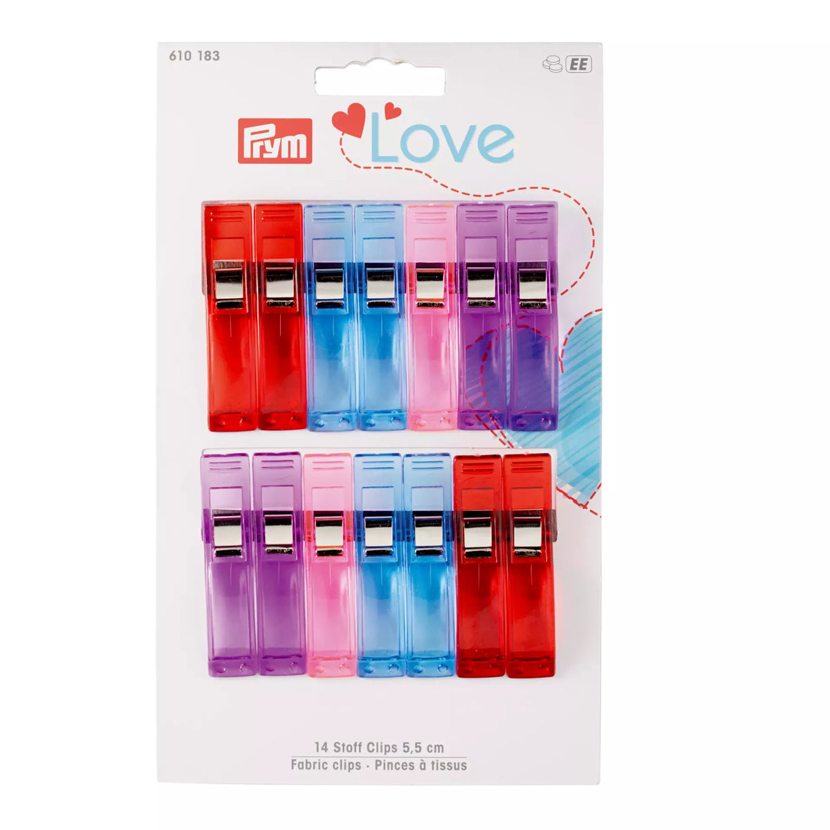 Prym Fabric Clips - 5.5 cm
