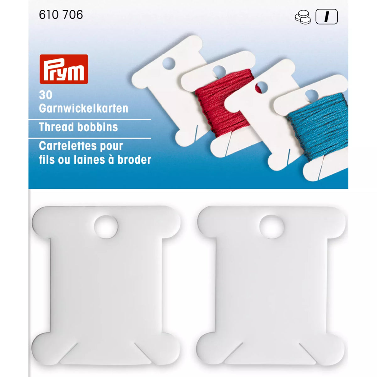 Prym Thread Bobbins Plastic