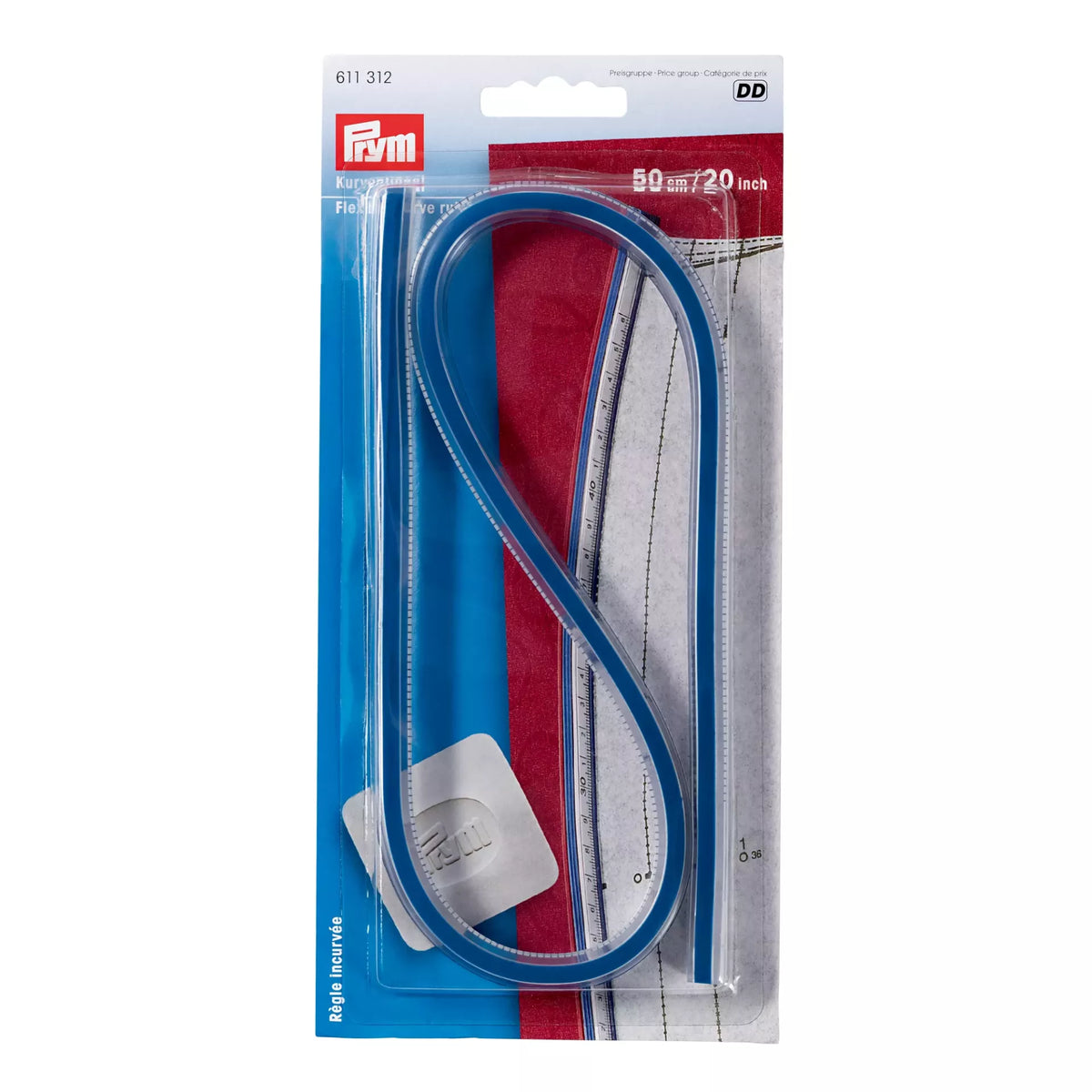 Prym Flexible Curve Ruler 50 cm - 50 cm (20 in)