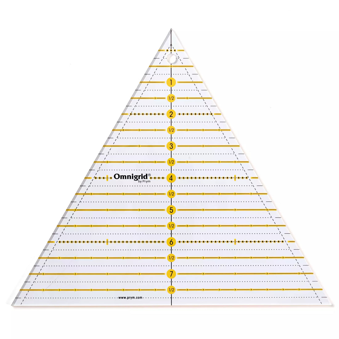 Prym Omnigrid Multi-Triangle Patchwork Ruler 8 inch