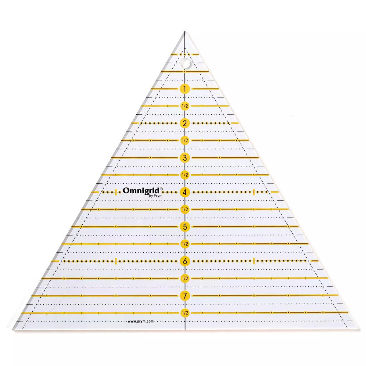 Prym Omnigrid Multi-Triangle Patchwork Ruler 8 inch