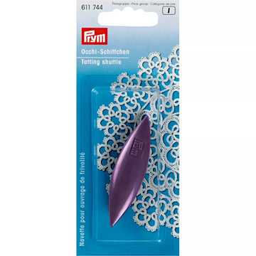 Prym Tatting Shuttle with Hook & Bobbin