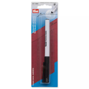 Prym Permanent Marking Pen, Extra Fine (Black)