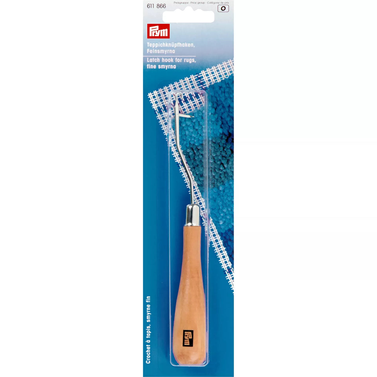 Prym Latch Hook for Rug Making - Fine Smyrna