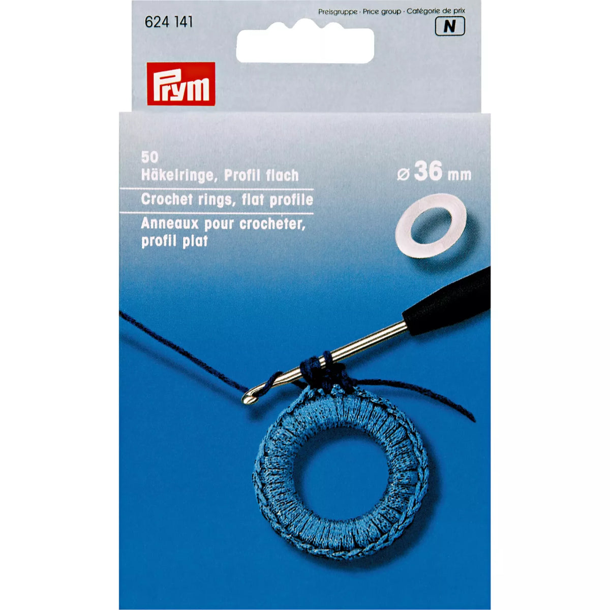 Prym Plastic Rings - 36 mm