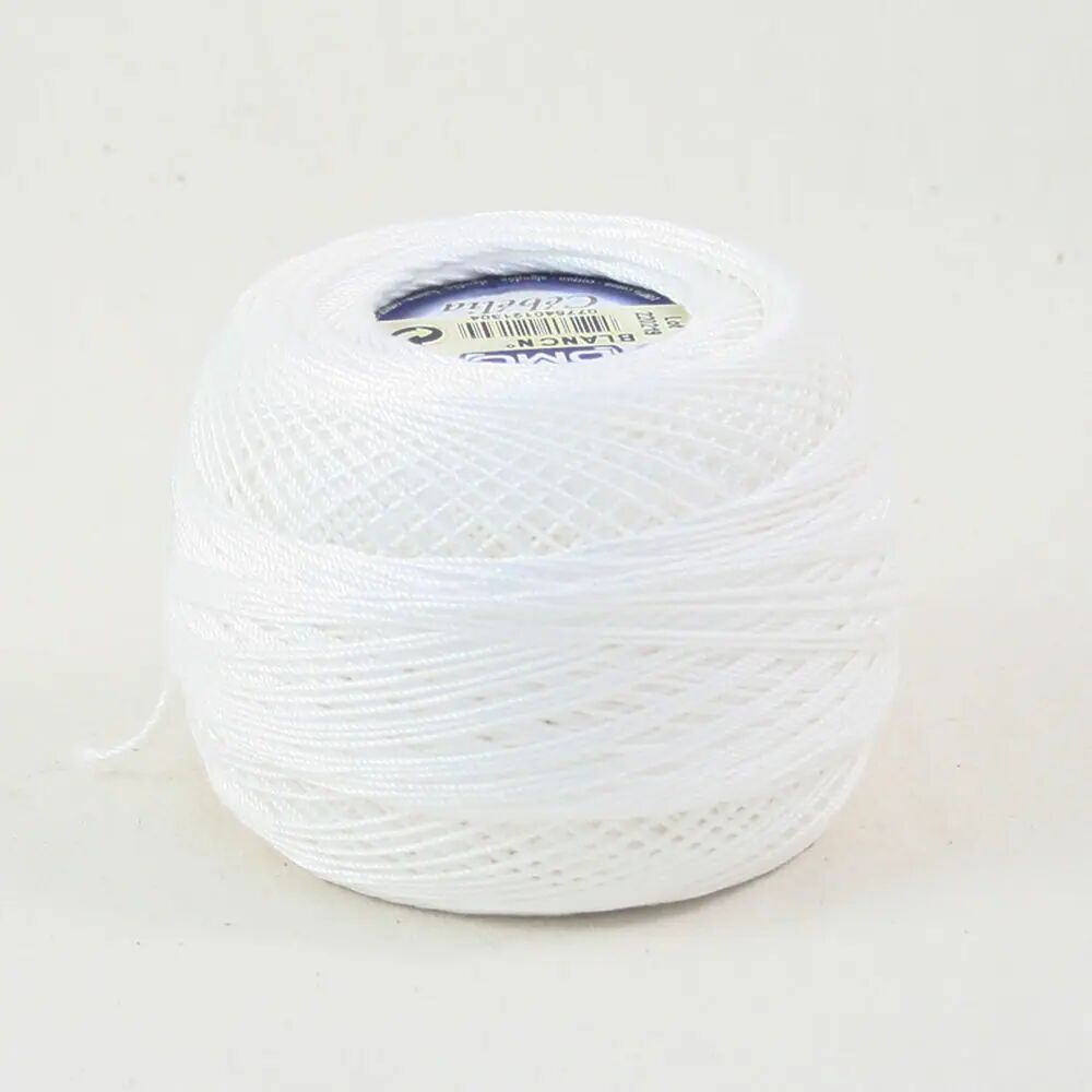 DMC Cébélia 10 Crochet Thread (Blanc)