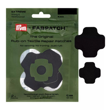Prym Rub-On Patch Extreme (Black, 2pcs)