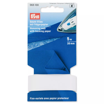 Prym Fusible Hem Tape with Backing Paper (5m)