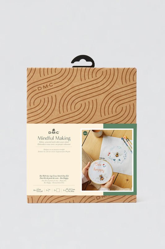 DMC Cross Stitch Duo Kit - The Well - Bee - Ing