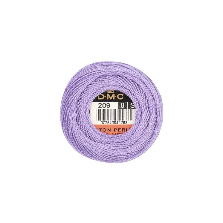 DMC Coton Perlé 8 Embroidery Thread (The Purple Shades) (209)