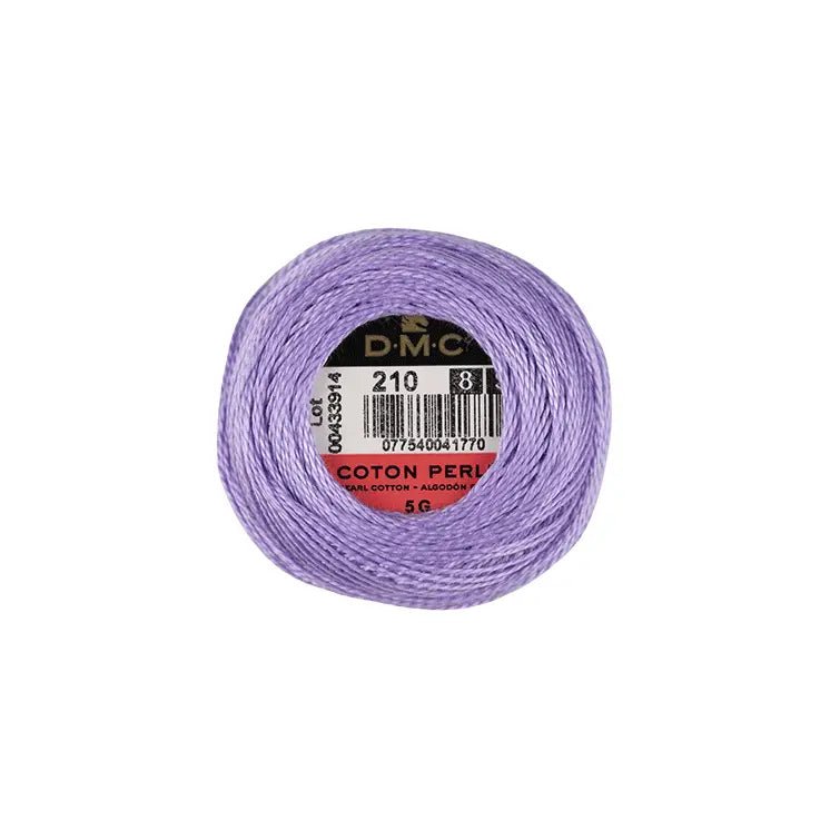 DMC Coton Perlé 8 Embroidery Thread (The Purple Shades) (210)