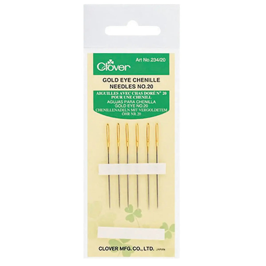 Clover Gold Eye Chenille Needles