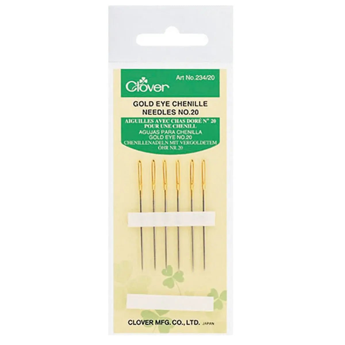 Clover Gold Eye Chenille Needles