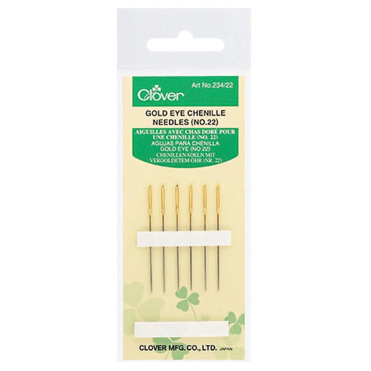 Clover Gold Eye Chenille Needles