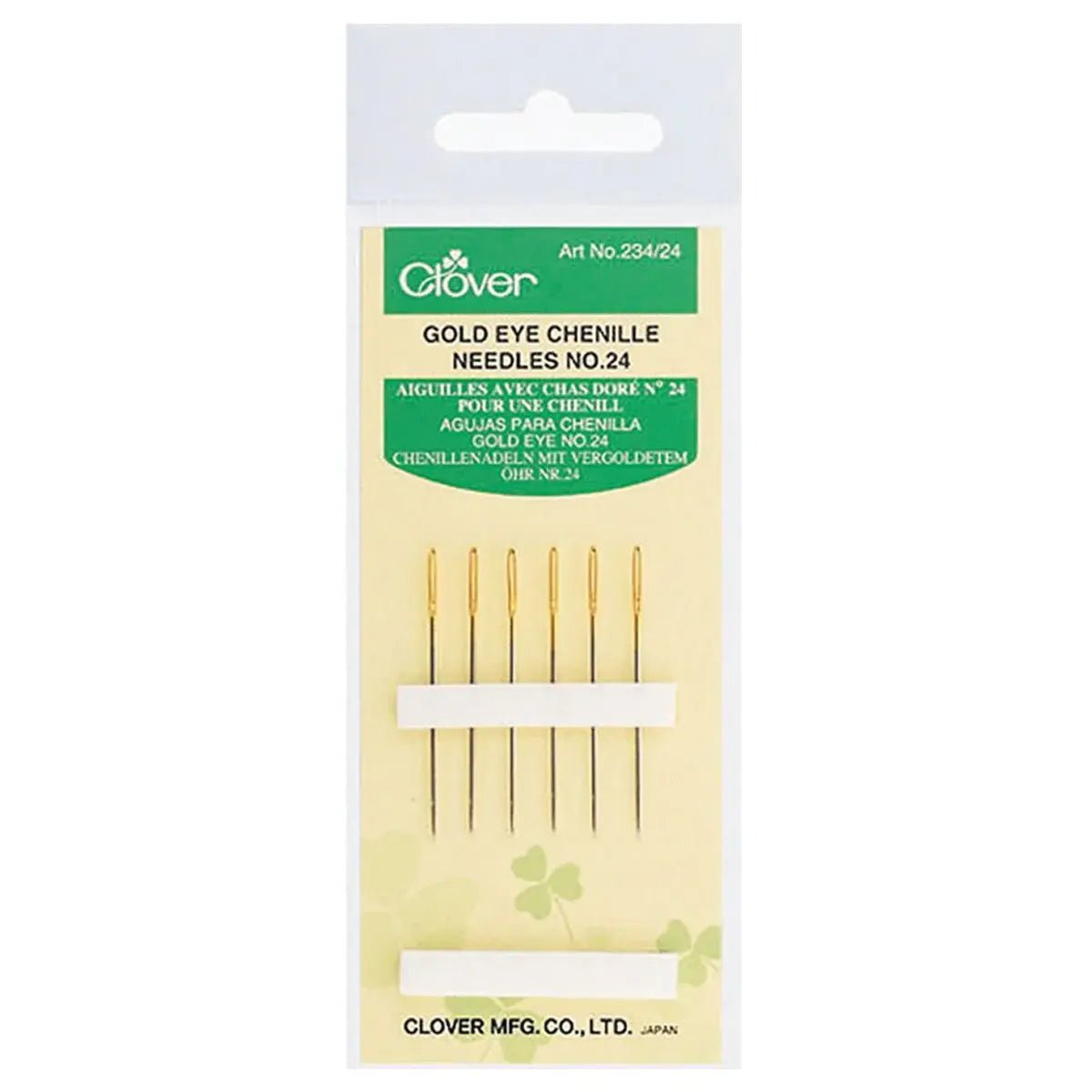 Clover Gold Eye Chenille Needles