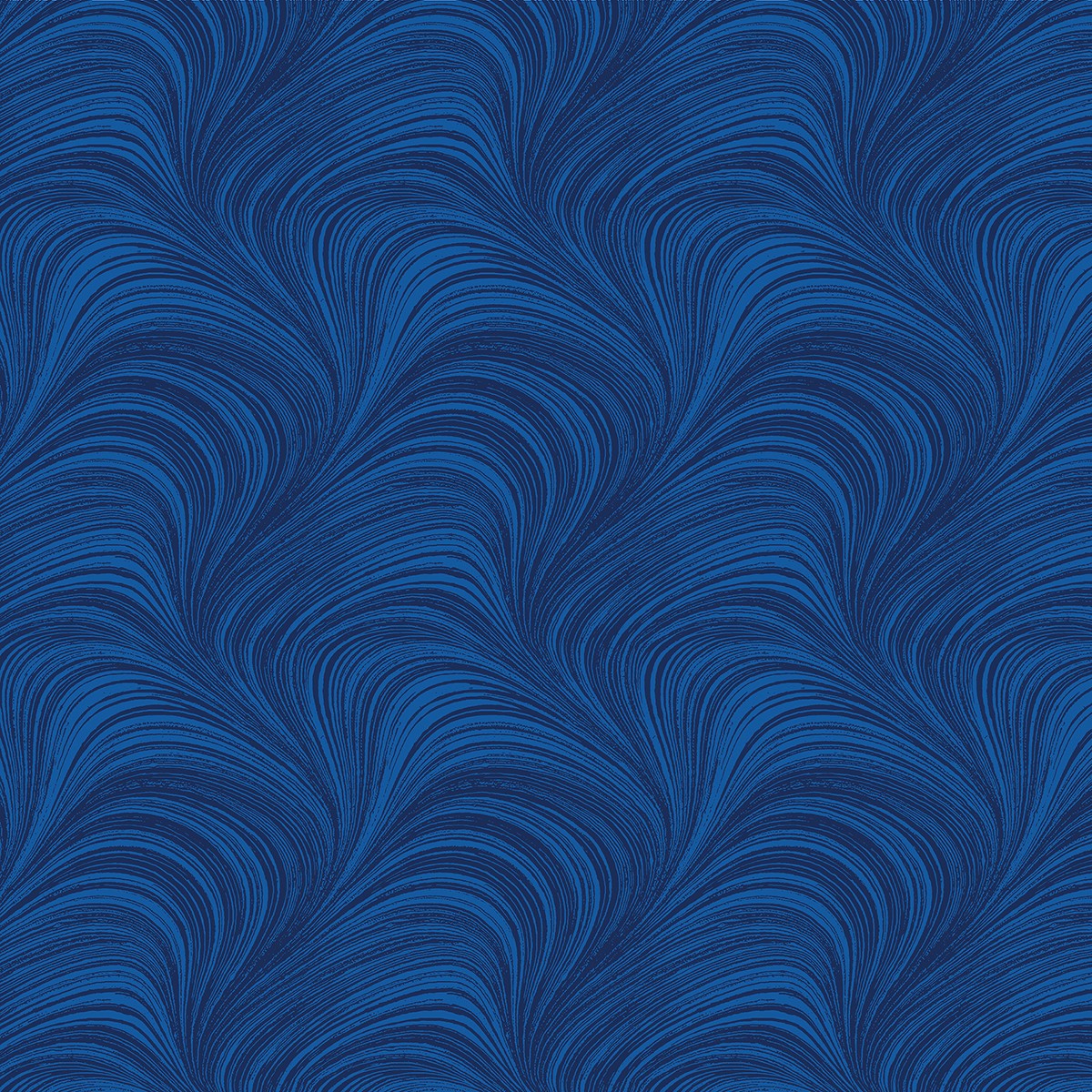 Wave Texture in Cobalt quilting fabric by Benartex