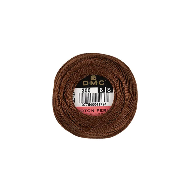 DMC Coton Perlé 8 Embroidery Thread (The Brown Shades) (842)