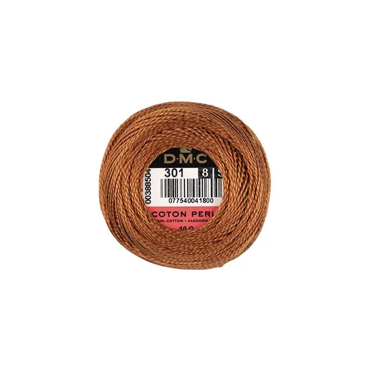 DMC Coton Perlé 8 Embroidery Thread (The Brown Shades) (301)