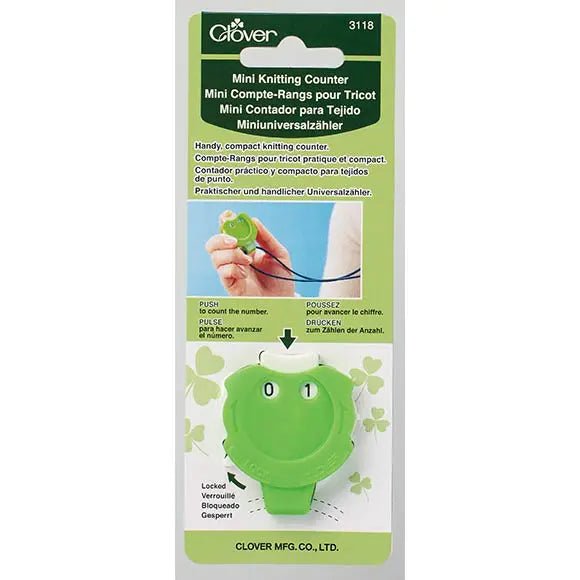 Clover Knitting Row Counter - Kacha-Kacha - Kacha-Kacha