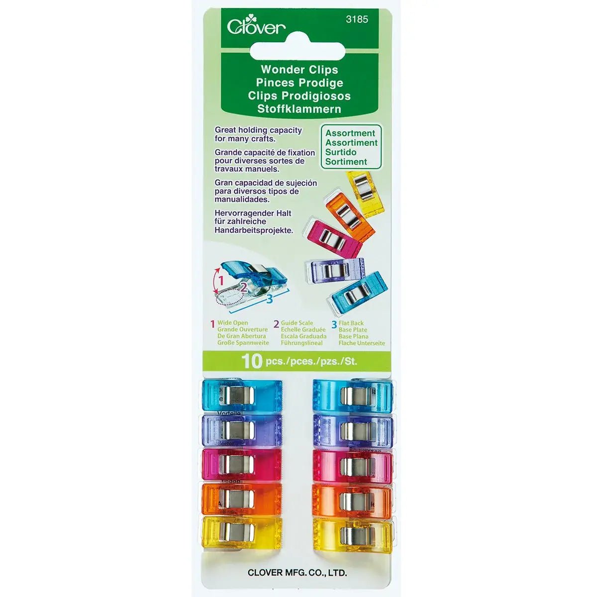 Clover Wonder Clips (Standard) (3185.1mm)