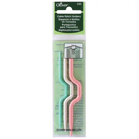 Clover Cable Stitch Holders - Knitting