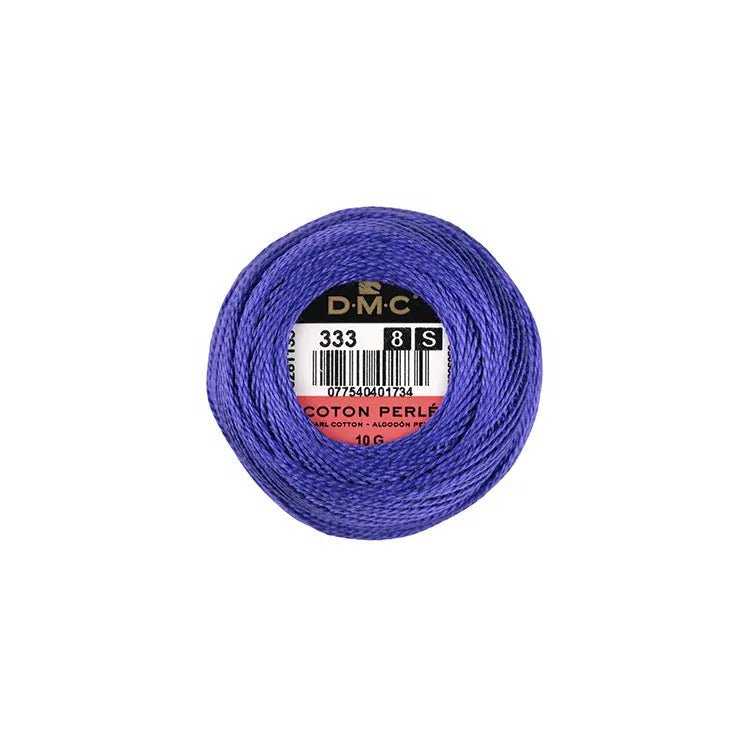 DMC Coton Perlé 8 Embroidery Thread (The Purple Shades) (333)