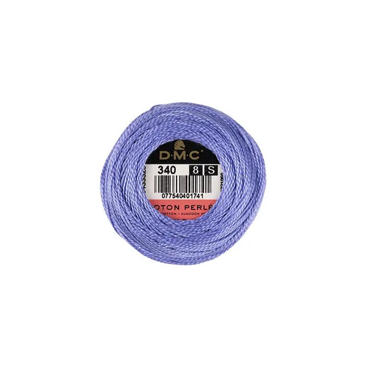 DMC Coton Perlé 8 Embroidery Thread (The Purple Shades) (340)