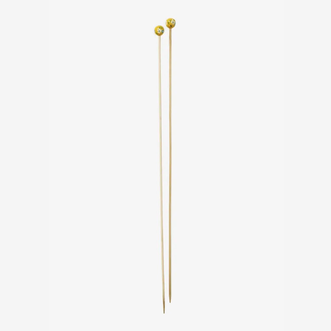 DMC Bamboo Single Point Knitting Needles (40cm) (3mm)
