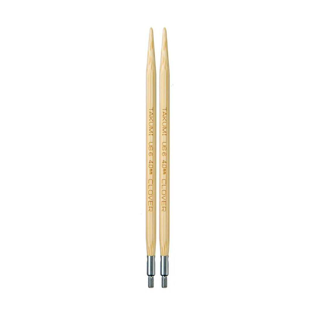 Clover Takumi Bamboo Interchangeable Circular Knitting Needles (4mm)