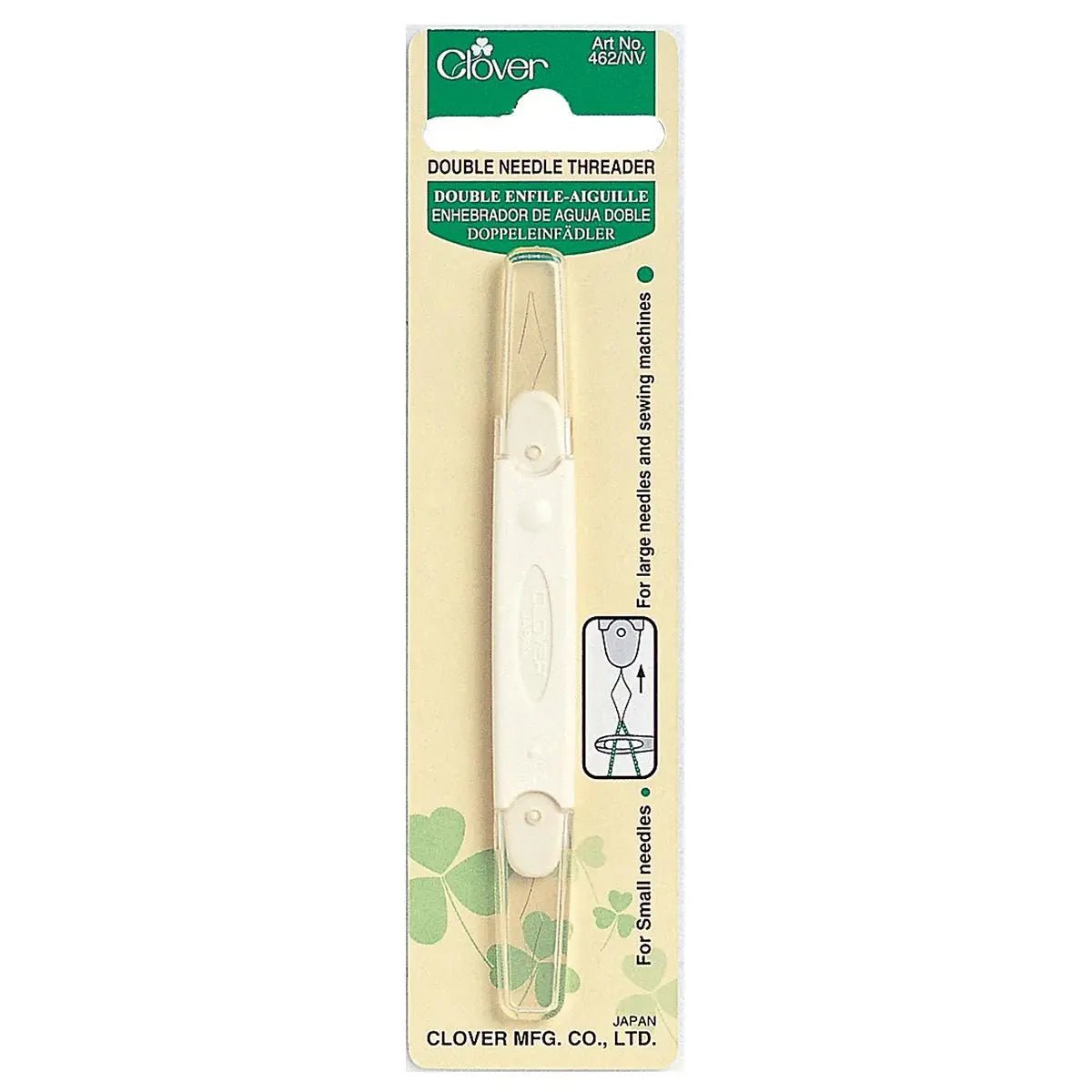 Clover Double Needle Threader