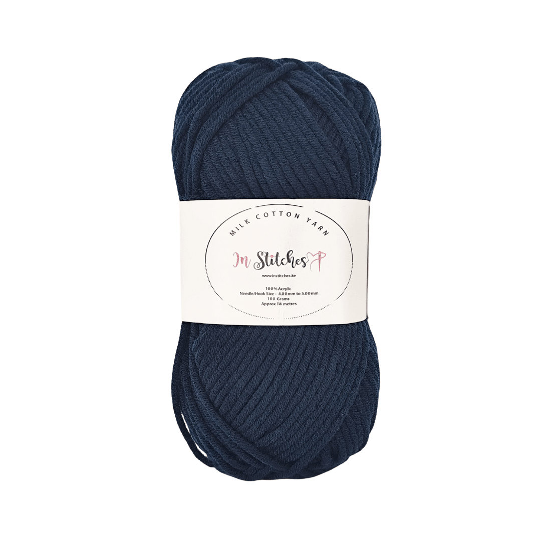 In Stitches Milk Cotton Yarn – 4669
