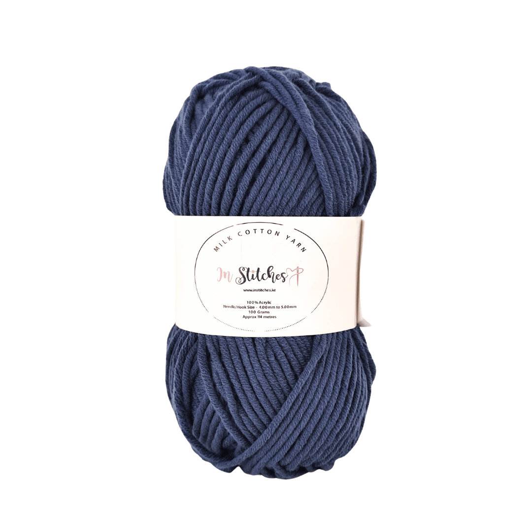In Stitches Milk Cotton Yarn – 4669