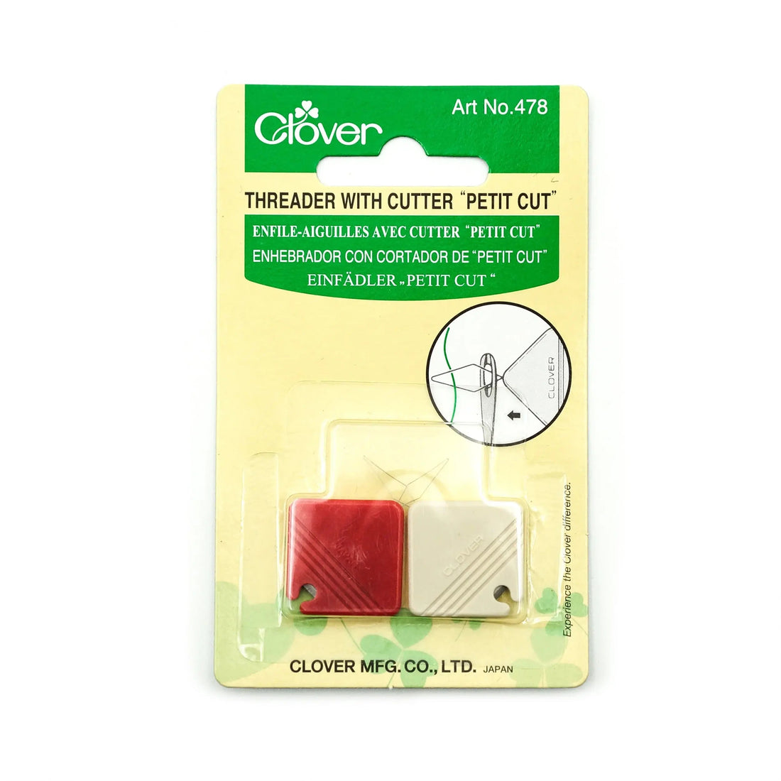 Clover Petit Cut Threader with Cutter