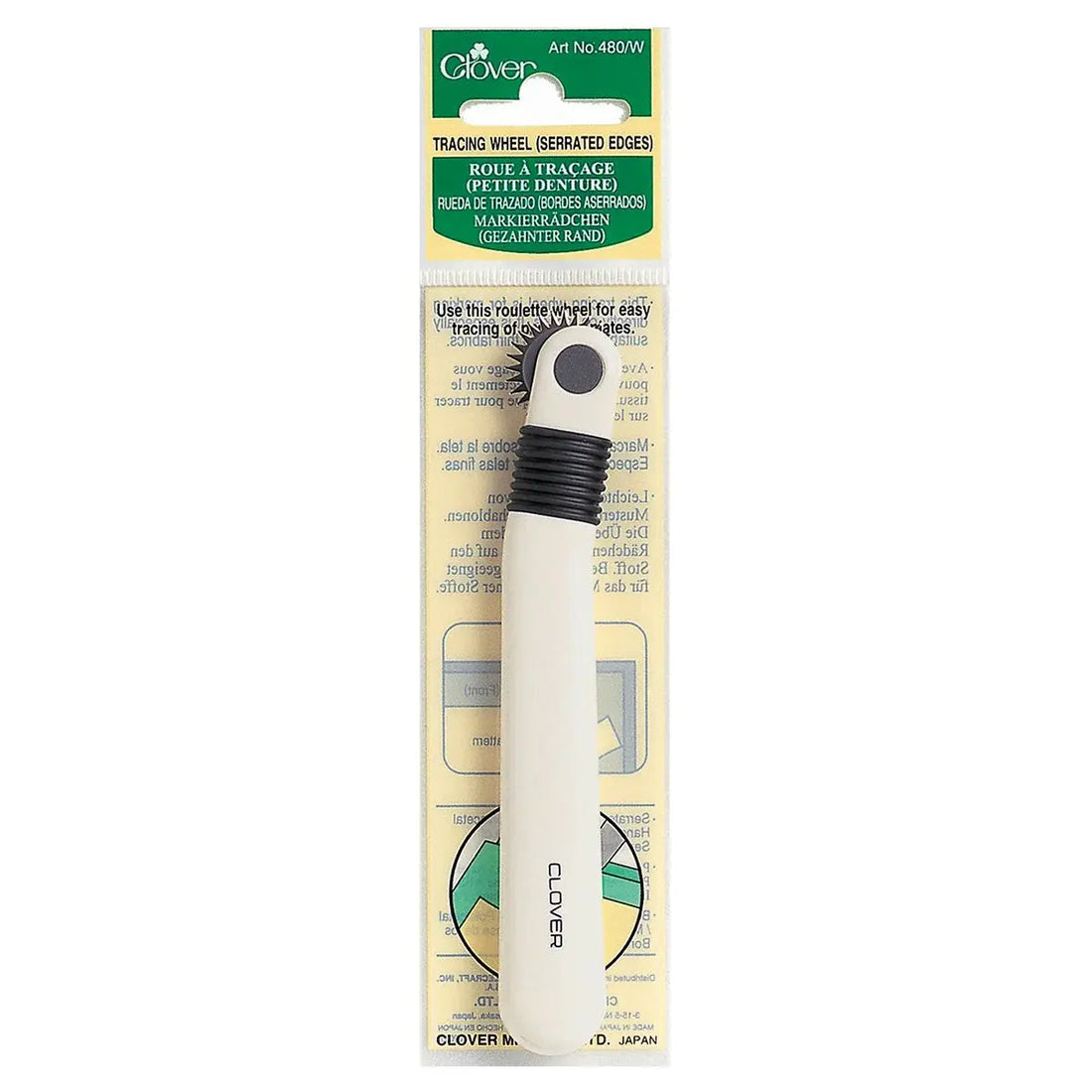 Clover Tracing Wheel (White)